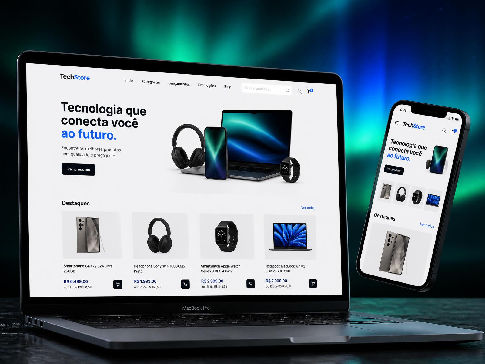TechStore — Loja Virtual de Eletrônicos